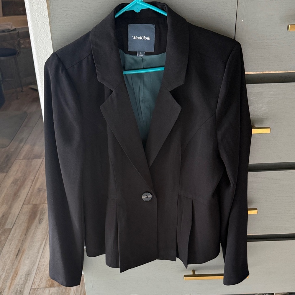 Modcloth Classic Black Blazer